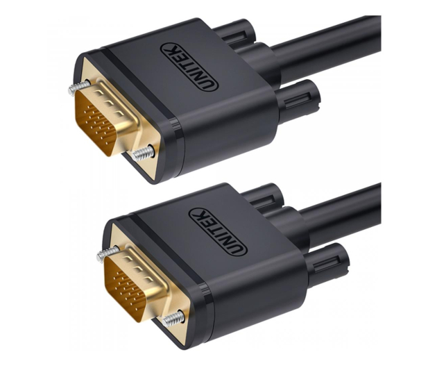 UNITEK Kabel VGA HD15 M/M 12m Y-C535G - 1041775 - zdjęcie 2